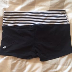 Black spandex shorts